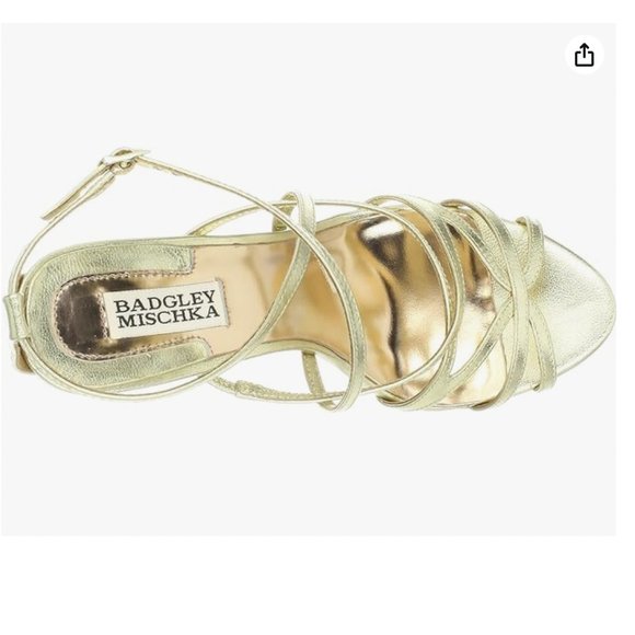 🌸 ✨Badgley Mischka Adonis II rose gold heel✨🌸 - Picture 4 of 9